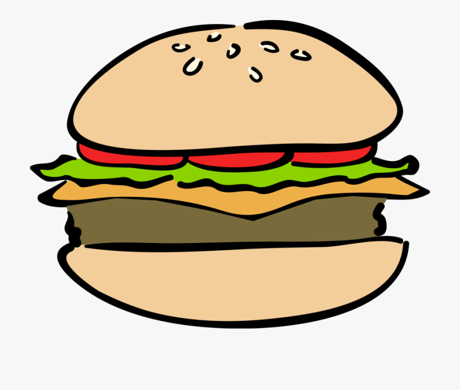 920x780 Burger Vector Bun