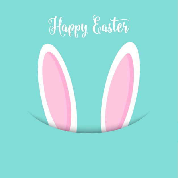 626x626 Easter Bunny Ears Vector Free Download
