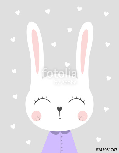 391x500 Cute Bunny Rabbit Stock Image And Royalty Free Vector