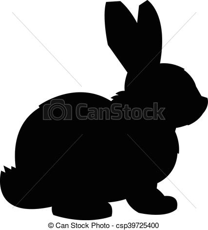 427x470 Bunny Rabbit Vector Clipart