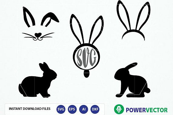 570x380 Bunny Files Easter Bunny Clipart Bunny Monogram Easter