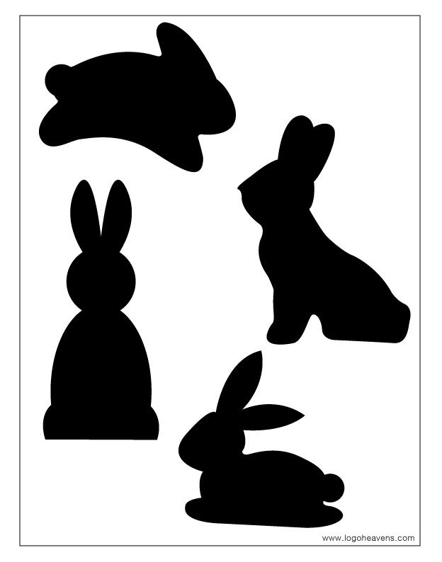 624x794 Easter Bunny Pattern Free Illustration Vector Logo Design