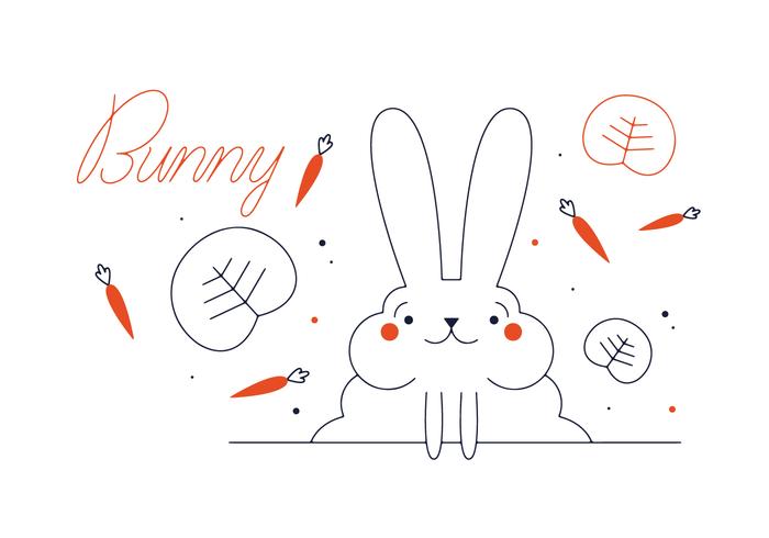 700x490 Free Bunny Vector