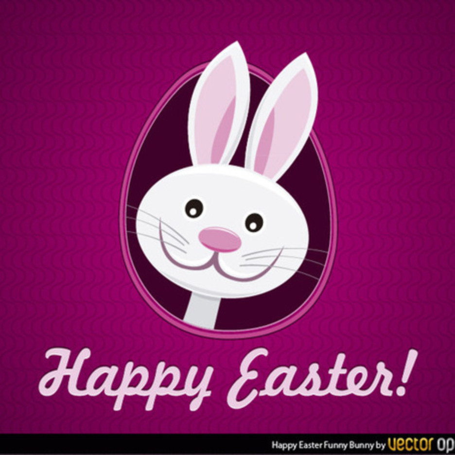 936x936 Free Happy Easter Bunny Vector Freevectors