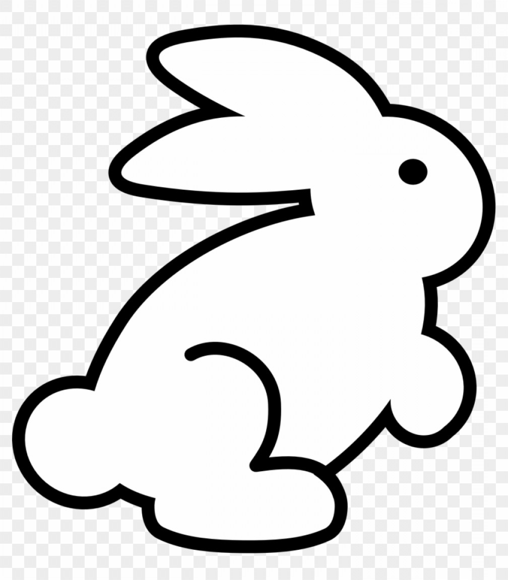 1008x1152 Mibdikkablack And White Clipart Bugs Bunny Vector Cliparts Best