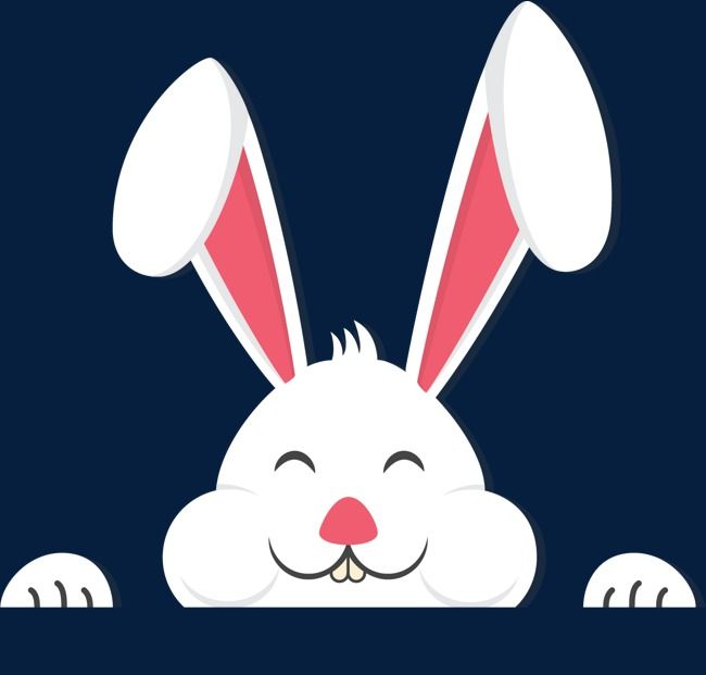 650x621 Easter Bunny, Little White Rabbit, Small Animal Png And Vector