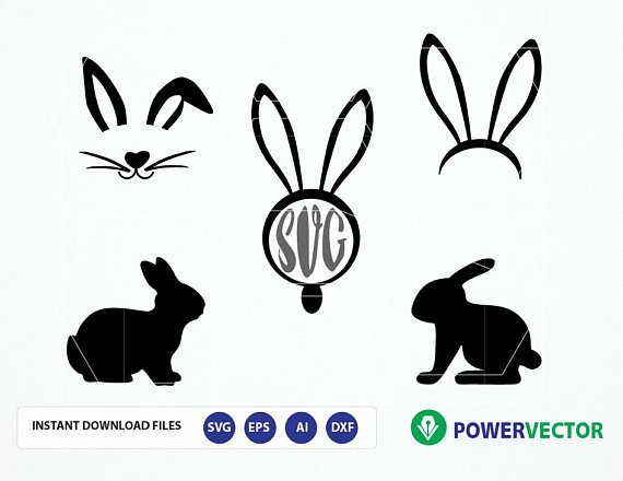 570x440 Bunny Files Easter Bunny Clipart Bunny Monogram Easter