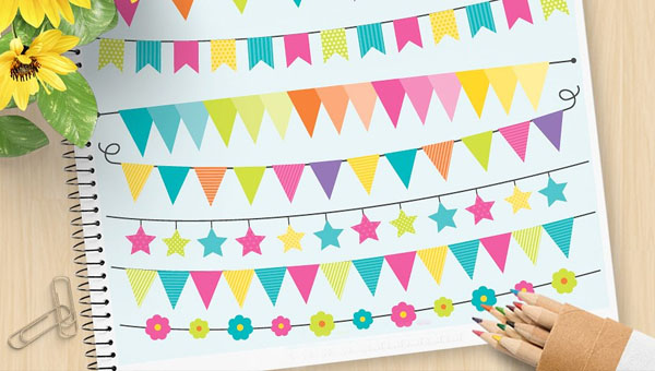 600x340 Bunting Banner Designs