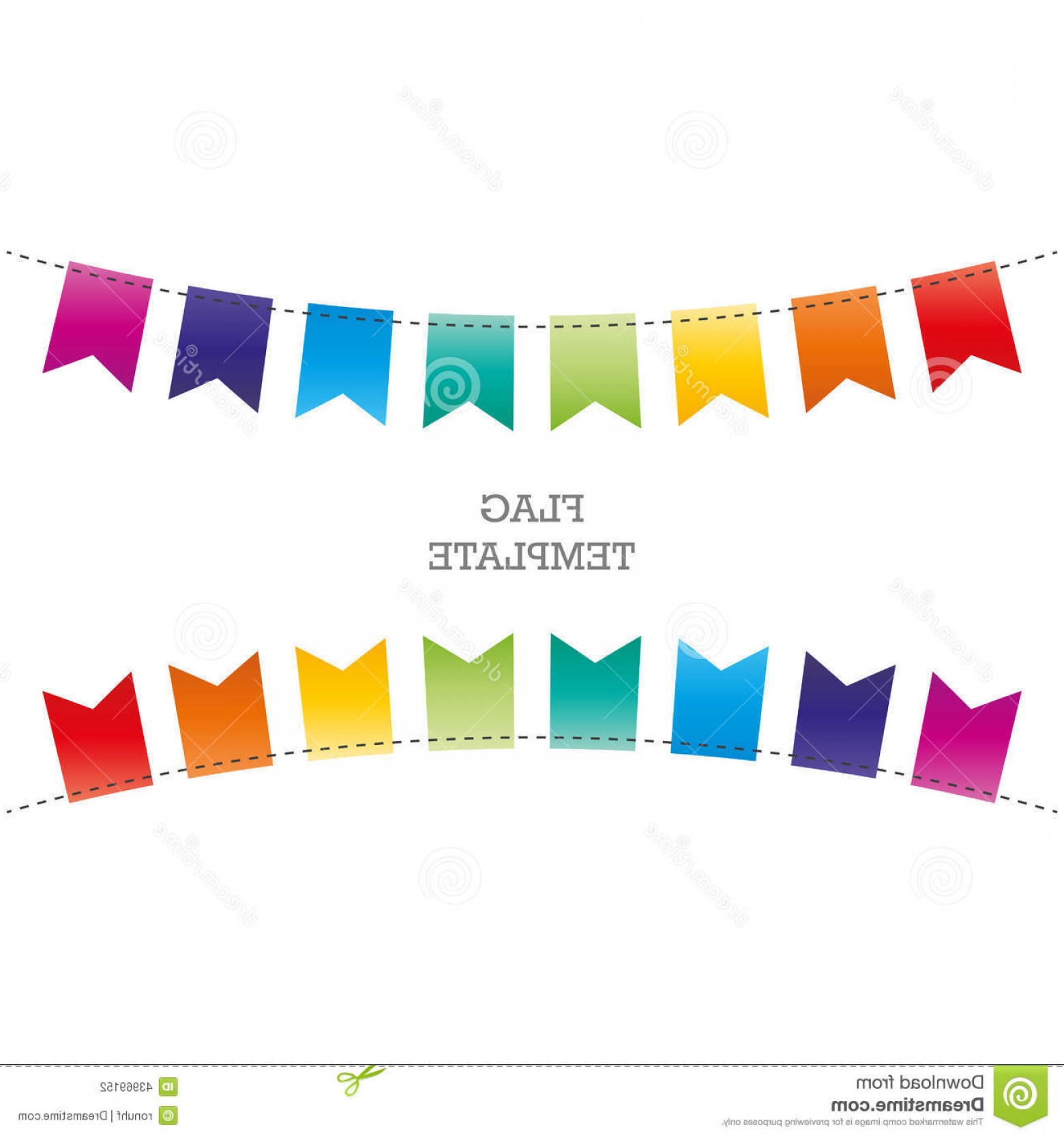 1560x1668 Stock Illustration Flag Geometric Banner Background Bunting Swag