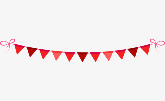 650x400 Bunting Png Images
