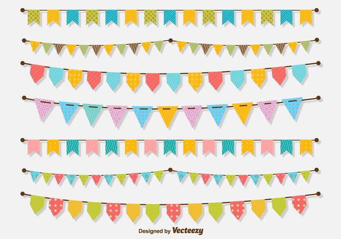 700x490 Bunting Free Vector Art