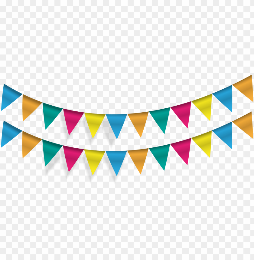 840x859 Banner Library Pennon Party Bunting Vector Flags Transprent
