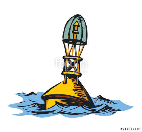 500x464 Buoy Vector Drawing Stock Image And Royalty Free Vector