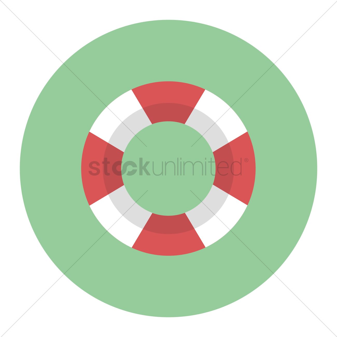 1300x1300 Free Life Buoy Vector Image