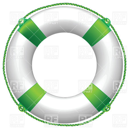 453x453 Green Life Buoy Vector Image Of Objects Robertosch