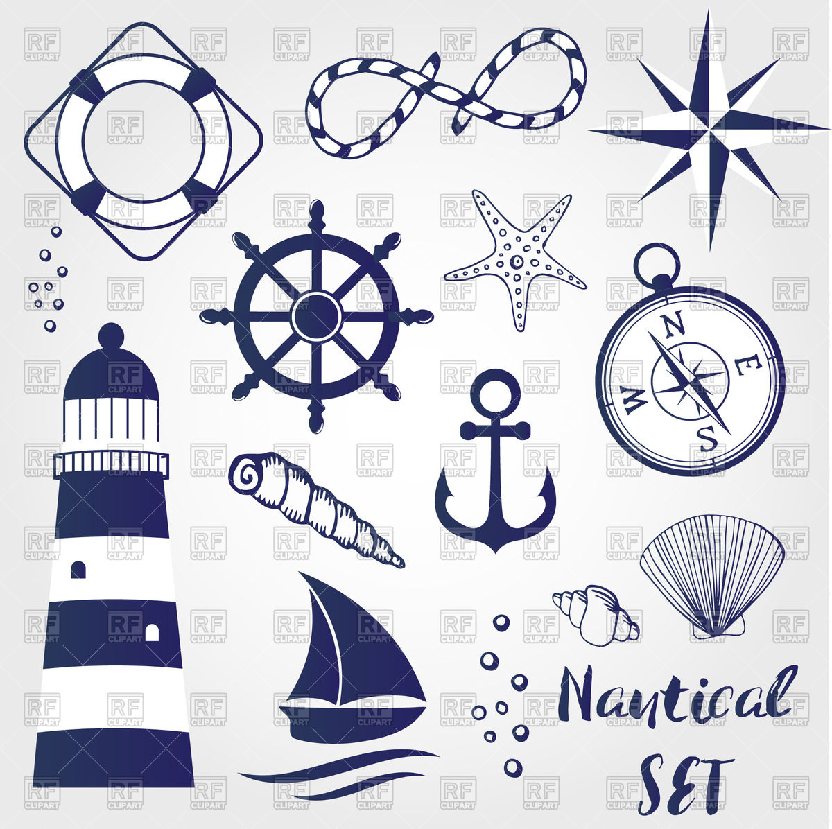 1200x1196 Nautical Elements