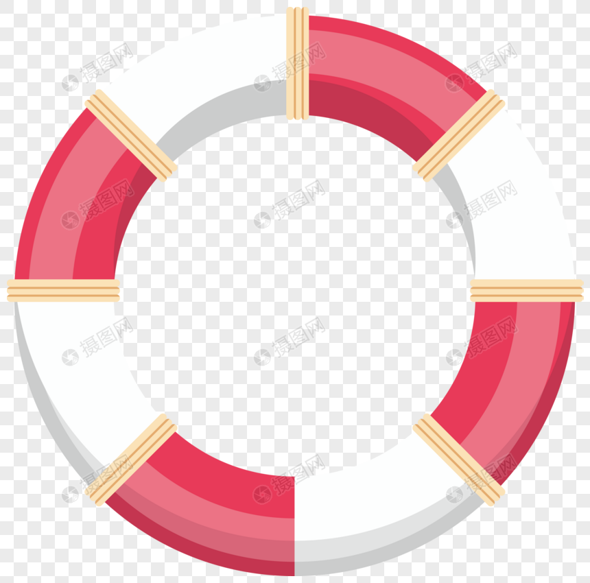 860x850 Summer Beautiful Sunshine Beach Life Buoy Vector Material Png