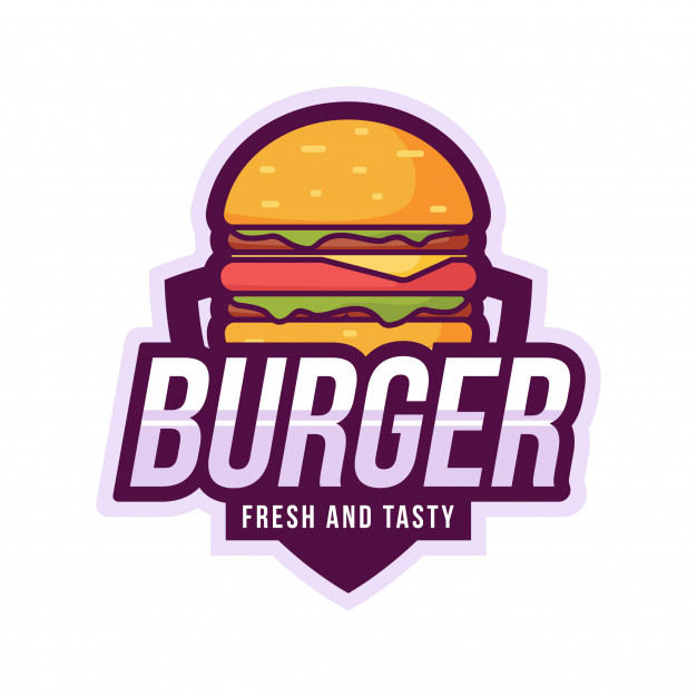 626x626 Burger Logo Vector Premium Download