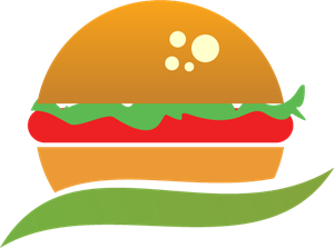 300x223 Burger Food Logo Vector
