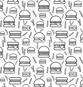 334x352 Free Burger Vector With Fries Free Vector Download Cannypic