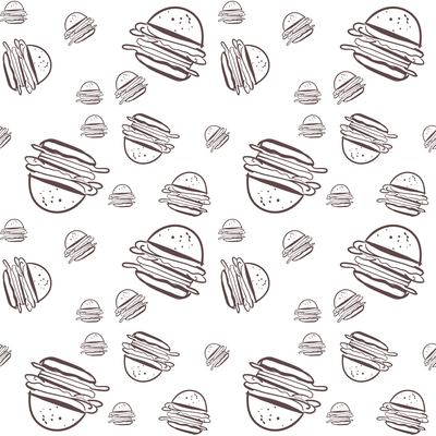 400x400 Page Burger On Curated Vector Illustrations, Stock Royalty Free