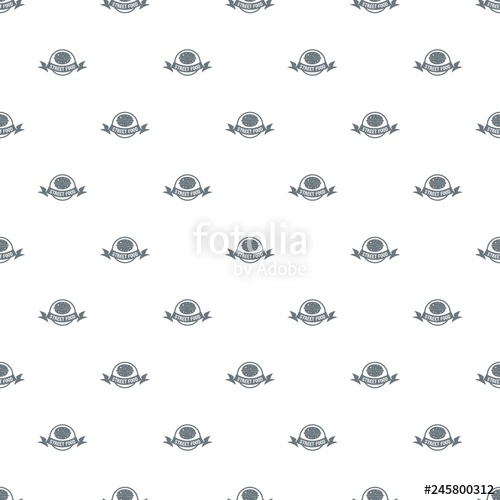 500x500 Street Burger Pattern Vector Seamless Repeat For Any Web Design