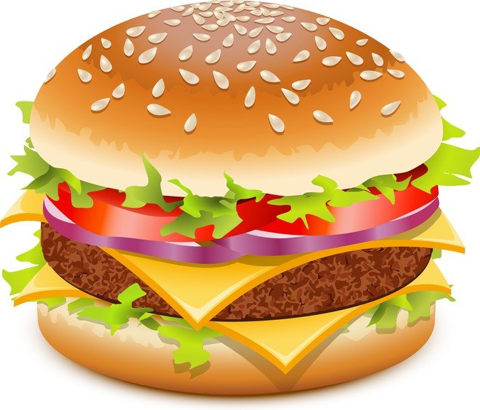 676x578 Free Burger Files, Vectors Graphics