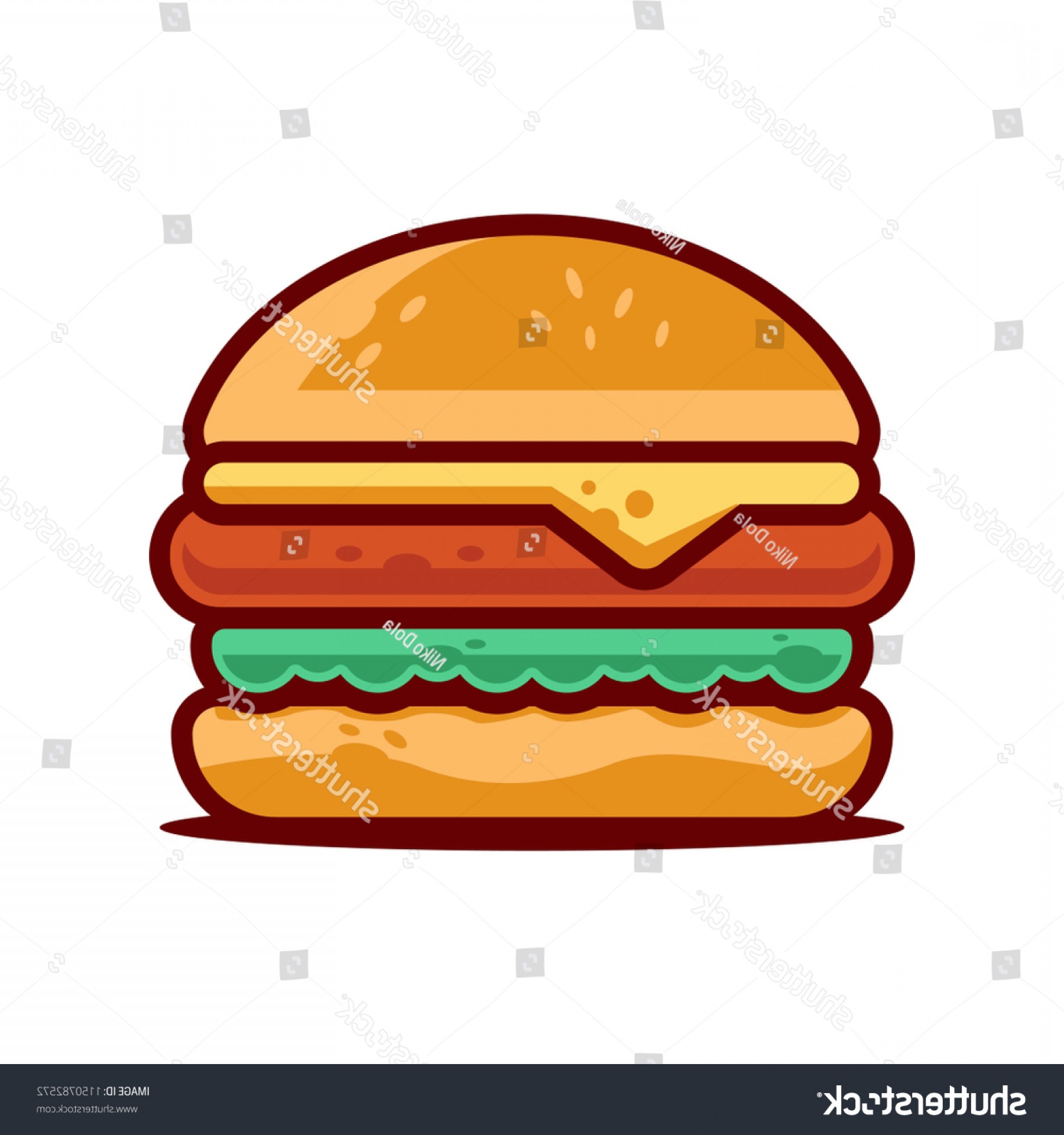 1800x1920 Retro Burger Vector Catchsplace
