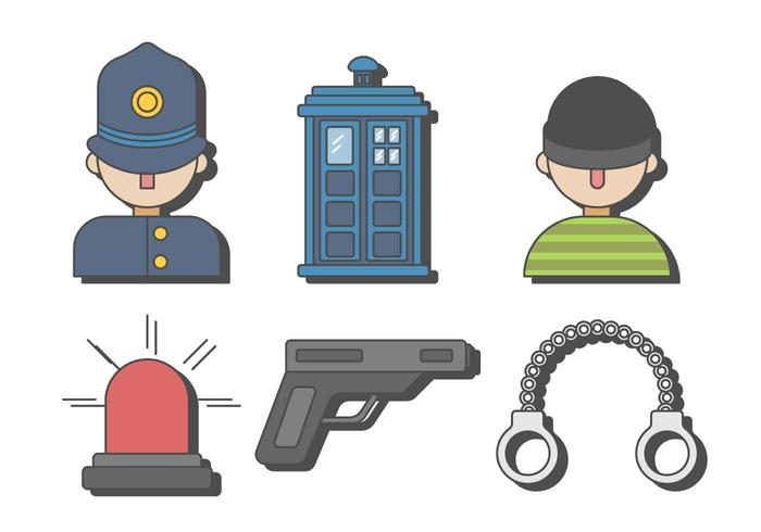 700x490 Free Police Burglar Vector