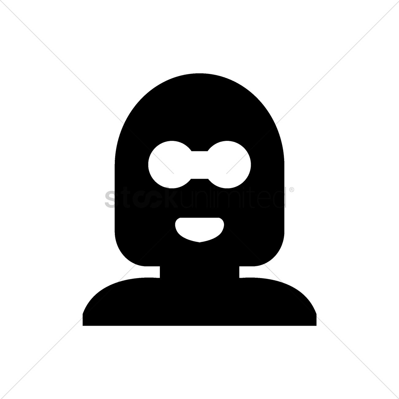 1300x1300 Burglar Vector Image