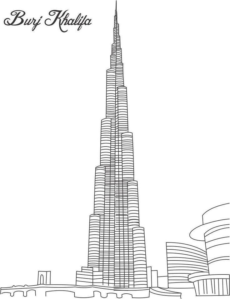Collection Of 'burj Khalifa Silhouette' Download More Than 736x958 Collection Of 'burj Khalifa Silhouette' Download More Than