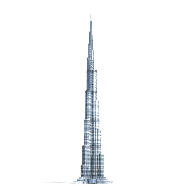 Burj Khalifa Silhouette Vector At Vectorified.com 