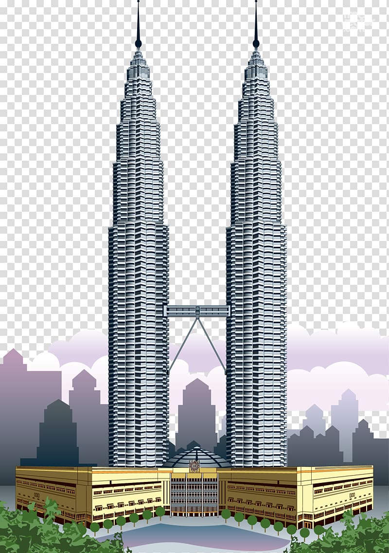 Gray Twin Tower Petronas Towers Kuala Lumpur City Centre Burj 800x1136 Gray Twin Tower Petronas Towers Kuala Lumpur City Centre Burj