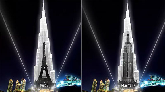 Huge Collection Of 'burj Khalifa Silhouette' Download More Than 575x321 Huge Collection Of 'burj Khalifa Silhouette' Download More Than