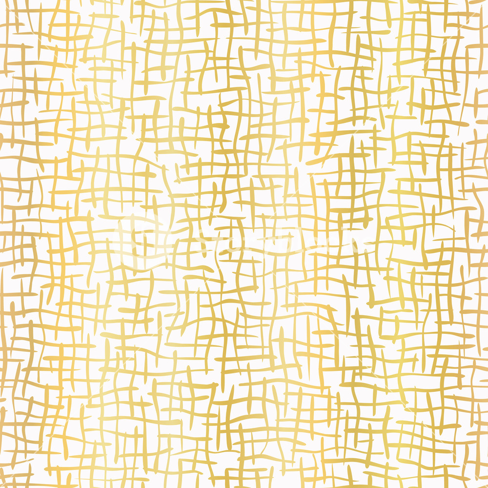 1000x1000 Luxe Gold Woven Burlap Texture Hand Drawn Vector Pattern