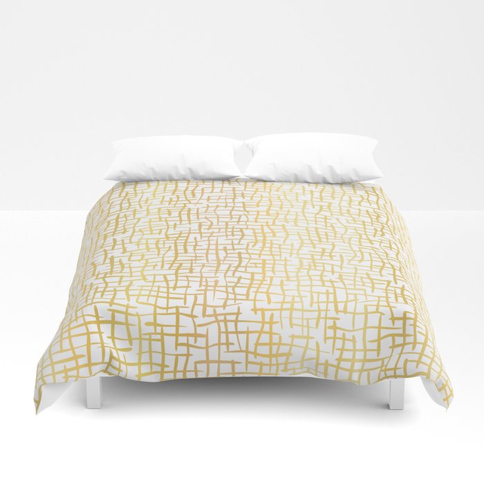 700x700 Luxe Gold Woven Burlap Texture Hand Drawn Vector Pattern