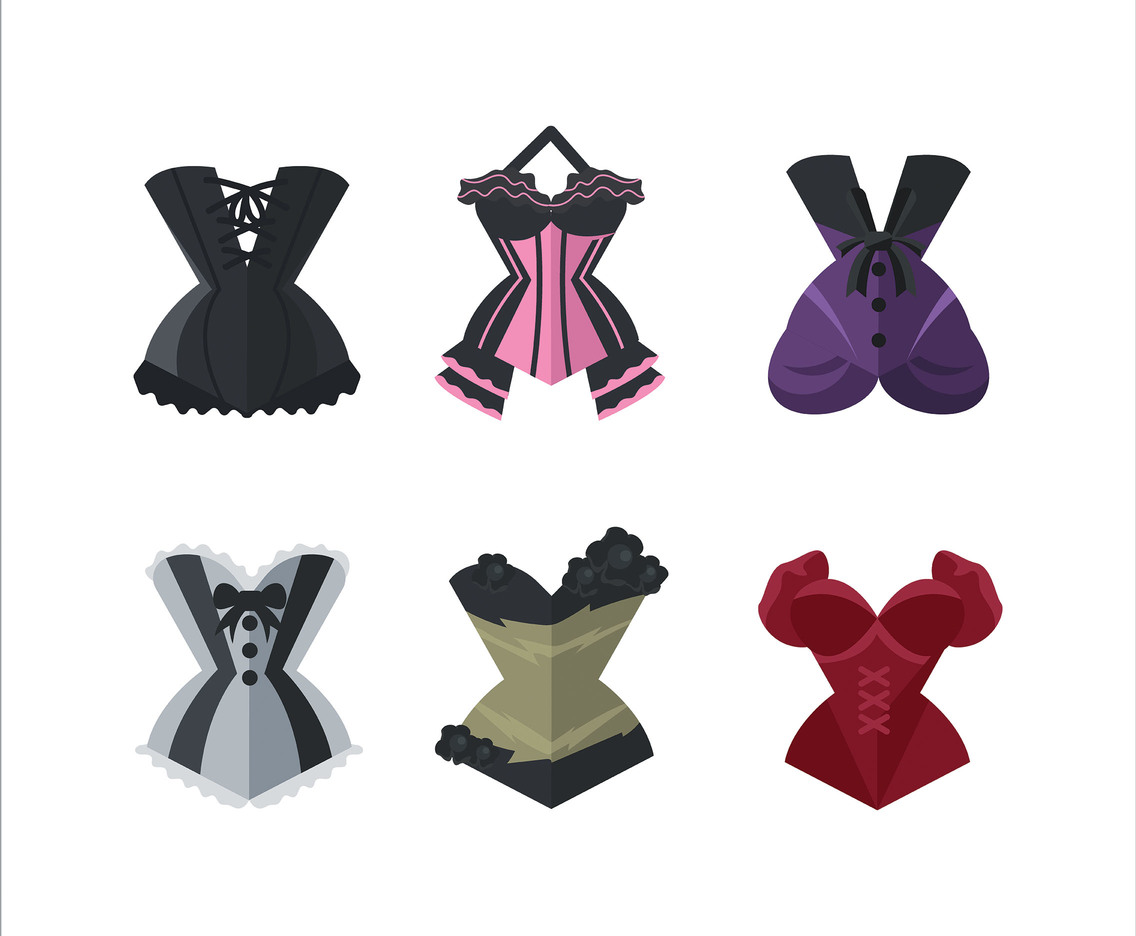 1136x936 Burlesque Outfits Vector Vector Art Graphics