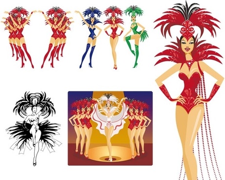 461x368 Free Burlesque Vectors Free Vector Download