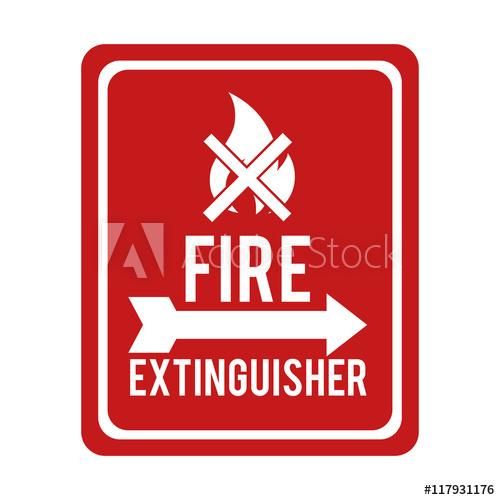 500x500 Flame Fire Sign Flammable Danger Prohibitted Warning Burn Vector