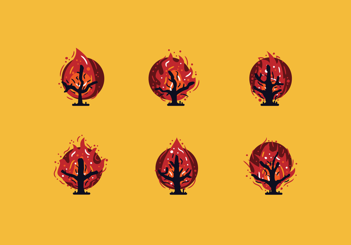 700x490 Free Burning Bush Vector