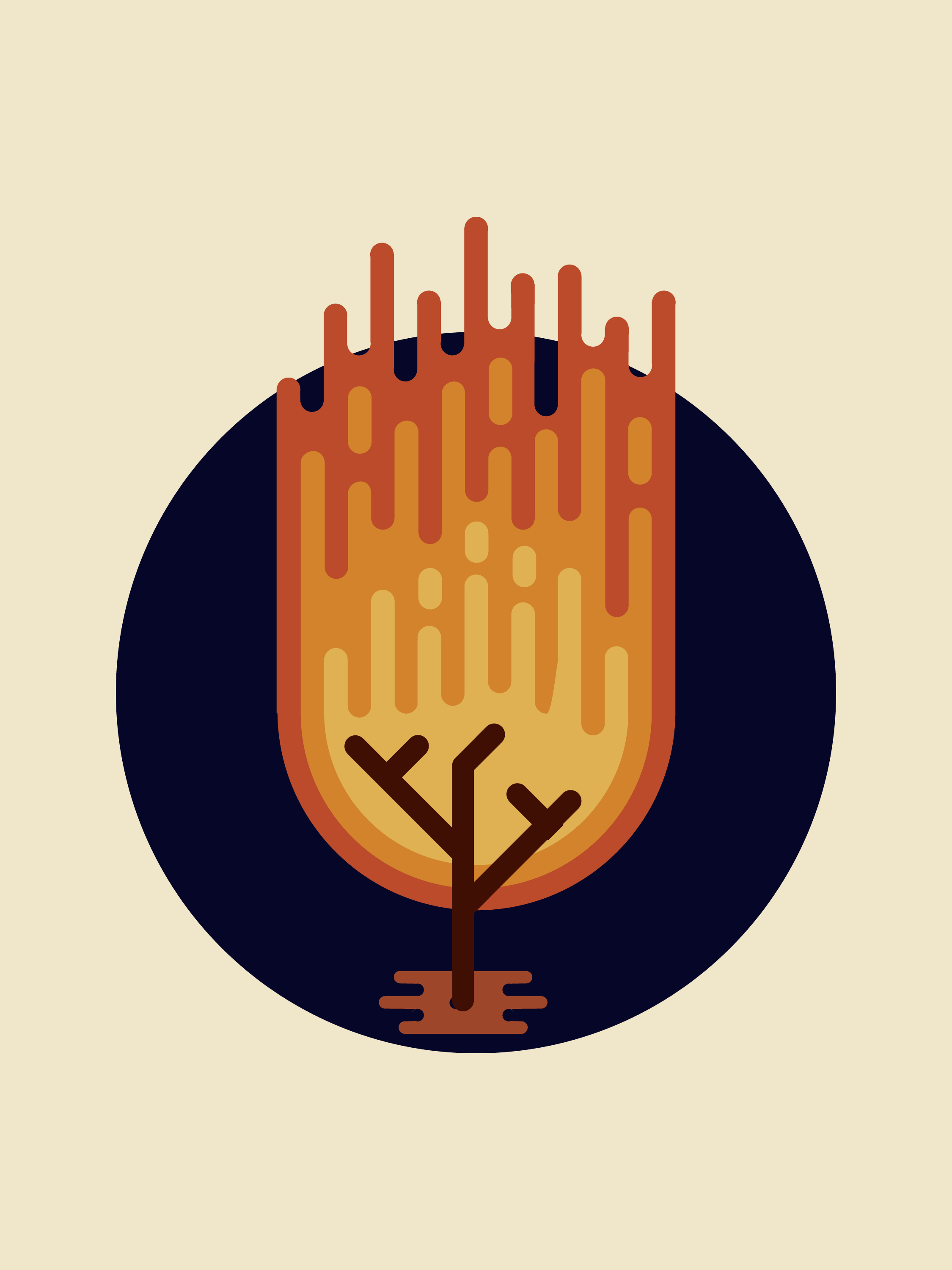 2250x3000 Minimalst Vector Posters In Burning