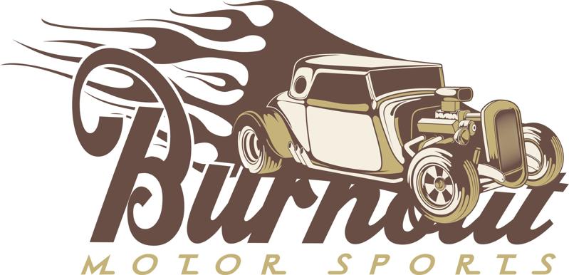 799x386 Burnout Sticker Free Vector Cdr Download