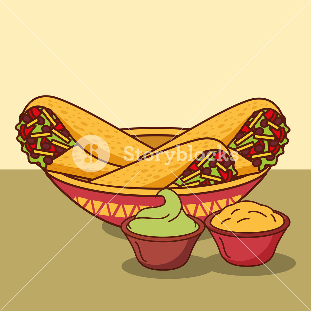 1000x1000 Burritos In Bowl With Guacamole And Cheese Cream Mexican Food