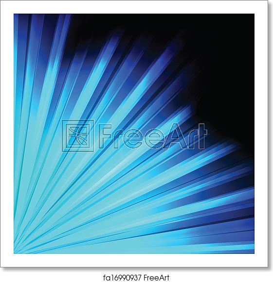 561x581 Free Art Print Of Blue Burst Light Background Vector Blue Burst