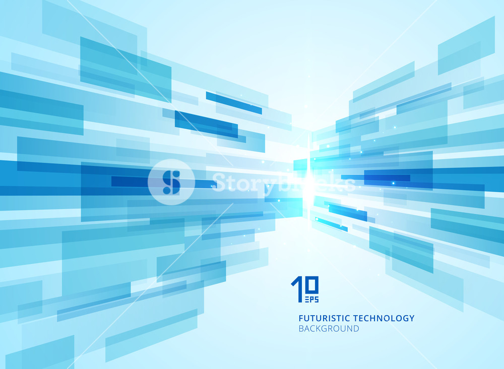 1000x733 Abstract Perspective Futuristic Technology Geometric With Light