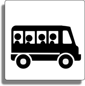 294x298 Bus Clip Art
