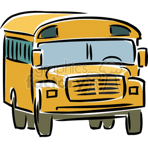 300x300 Cartoon Yellow School Bus Clipart Royalty Free Gif, Png