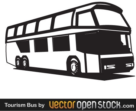 450x366 Tourism Bus Free Vector In Adobe Illustrator
