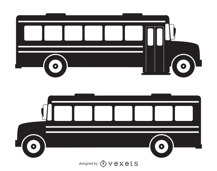 Isolated School Bus Silhouette 723x570 Isolated School Bus Silhouette