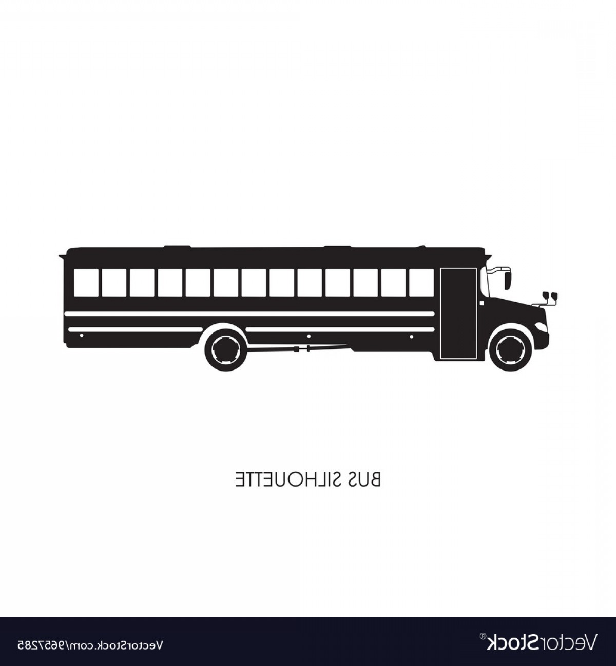 Black School Bus Silhouette Vector Sarahgardan 1200x1296 Black School Bus Silhouette Vector Sarahgardan